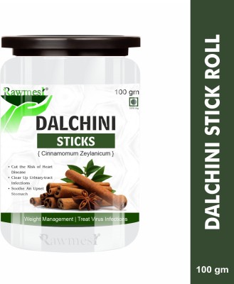 Rawmest USDA Organic Ceylon Cinnamon Sticks-100GM |Dalchini Sticks(100 g)