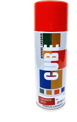 Vtrust UNIVERSAL ORANGE Spray Paint 400 ml(Pack of 1)