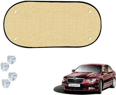 Shop Buy Rear Window Sun Shade For Skoda Universal For Car(Beige)