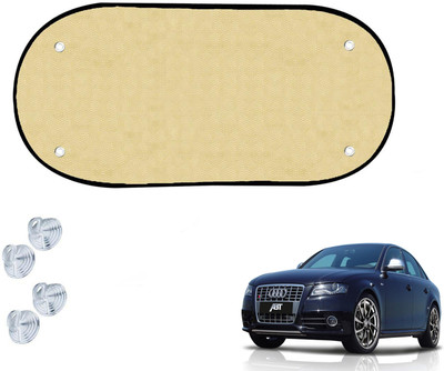 Automotive Prist Rear Window Sun Shade For Audi A3(Beige)