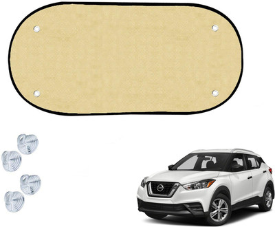 Automotive Prist Rear Window Sun Shade For Mitsubishi Pajero(Beige)