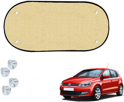 Automotive Prist Rear Window Sun Shade For Volkswagen Polo Cross(Beige)