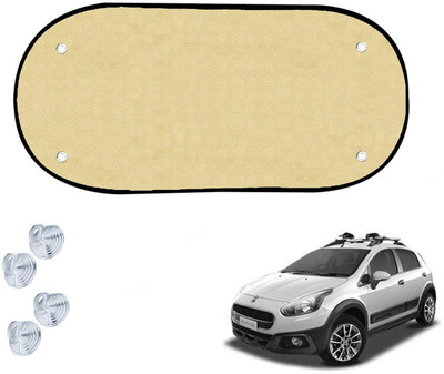 Automotive Prist Rear Window Sun Shade For Audi S6(Beige)