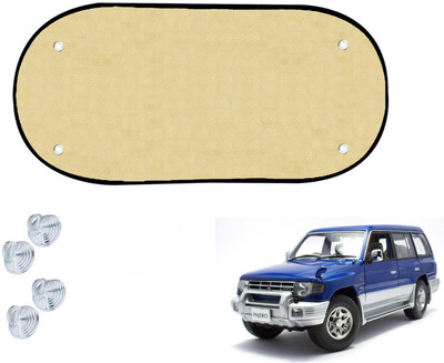 Shop Buy Rear Window Sun Shade For Mitsubishi Universal For Car(Beige)
