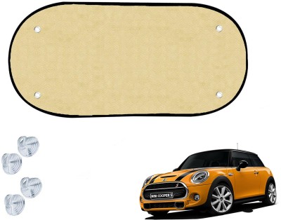 EXCHANGE CARTRENDING Rear Window Sun Shade For Mini Cooper Universal For Car(Beige)