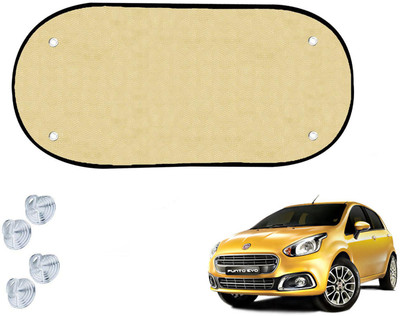 Shop Buy Rear Window Sun Shade For Fiat Universal For Car(Beige)