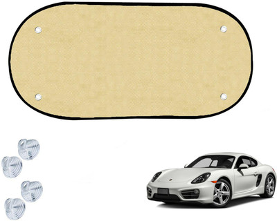 Automotive Prist Rear Window Sun Shade For Opel Astra(Beige)