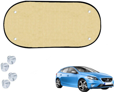 EXCHANGE CARTRENDING Rear Window Sun Shade For Volvo Universal For Car(Beige)