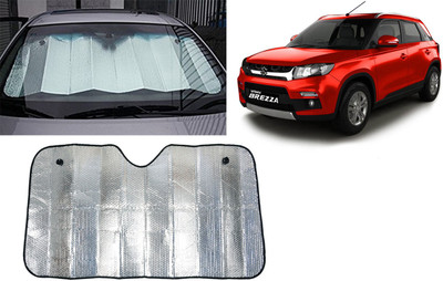 FINCOSTA Dashboard Sun Shade For Maruti Suzuki Vitara Brezza(Silver)