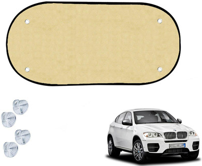 Automotive Prist Rear Window Sun Shade For BMW M5(Beige)