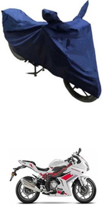 MJD Waterproof Two Wheeler Cover for DSK Benelli(Blue)
