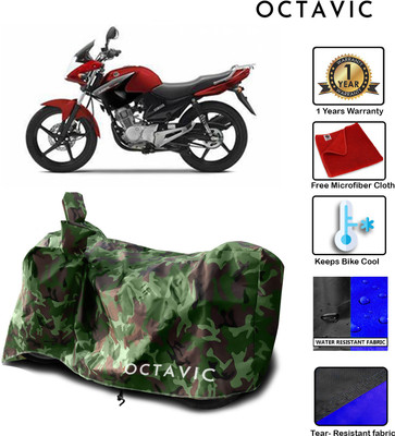 octavic Waterproof Two Wheeler Cover for Yamaha(YBR 125, Green)