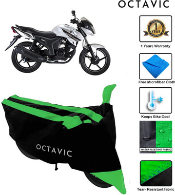 octavic Waterproof Two Wheeler Cover for Yamaha(SZ-S, Green)