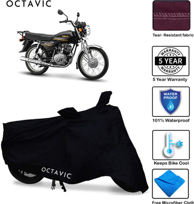 octavic Waterproof Two Wheeler Cover for Yamaha(Crux, Blue)