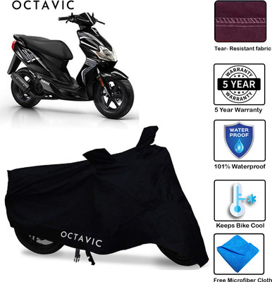 octavic Waterproof Two Wheeler Cover for Yamaha(Jog R, Blue)