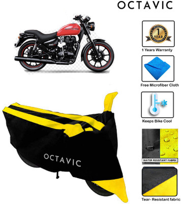octavic Waterproof Two Wheeler Cover for Royal Enfield(Thunderbird 350, Yellow)