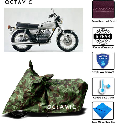 octavic Waterproof Two Wheeler Cover for Yamaha(RD 350, Green)