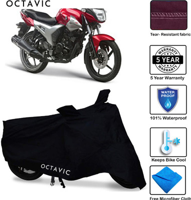 octavic Waterproof Two Wheeler Cover for Yamaha(SZ X, Blue)