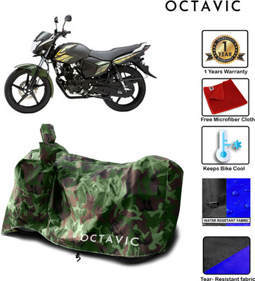 octavic Waterproof Two Wheeler Cover for Yamaha(Saluto, Green)