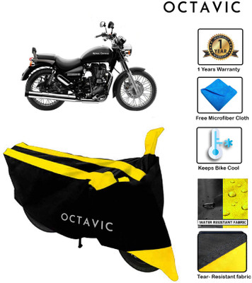 octavic Waterproof Two Wheeler Cover for Royal Enfield(Thunderbird 500, Yellow)