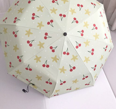 KEKEMI UMB026 3 Fold Automatic Umbrella(Multicolor)