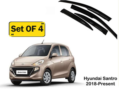 KRISHNA AUTO For Non-convertibles Front, Rear Wind Deflector(Tinted HYUNDAI Sentra 2.0 SR)