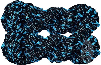 Simi Enterprise S_M Veronica Black Blue (300 gm) wool ART- HICHank Hand knitting wool ART- HIC