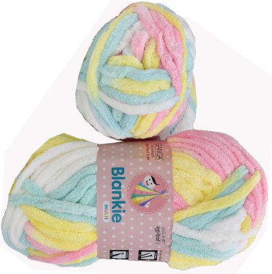 Simi Enterprise Knitting Yarn Thick Chunky Wool, Blankie Mayo 300 gm ART- AAEE