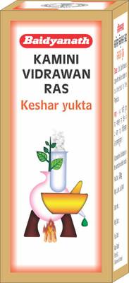 Baidyanath Vansaar Kamini Vidrawan Ras Keshar Yukta (K.Y.U) 10gm Tablet