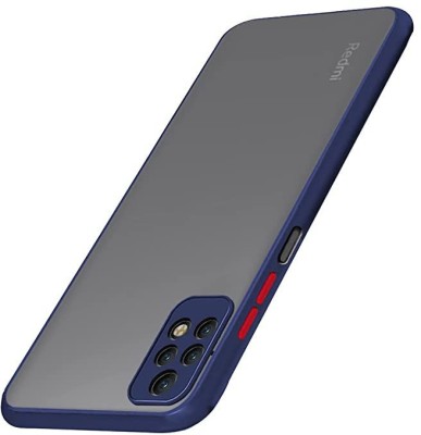 Kosher Traders Back Cover for Hybrid Matte Finish Smoke with Camera Protection Case For Xiaomi Redmi Note 11S 5g(Blue, Dual Protection, Silicon)