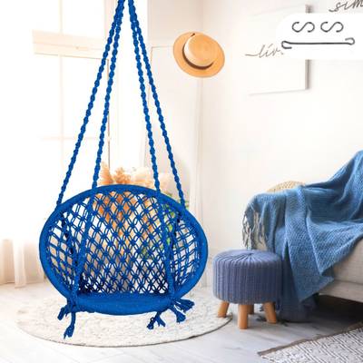 Flipkart Perfect Homes Studio Cotton Round Swing Chair Swing for