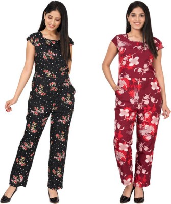 Sachin Fashion Floral Print Women Jumpsuit