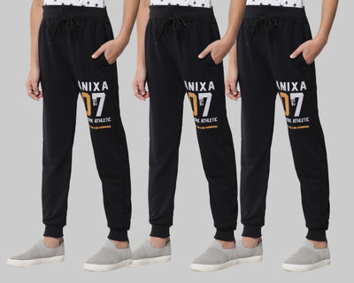 Trendy World Track Pant For Boys(Multicolor, Pack of 3)