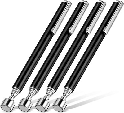 metrotools 4 Pieces Magnetic Telescoping Pick-Up Tool 5 Lb PocketTools 25 Inch Magnetic Pickup Tool(Telescopic)