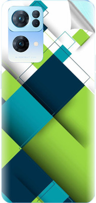 Snooky Oppo Reno7 Pro 5G Mobile Skin(Green)