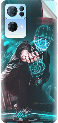 tiddler Oppo Reno7 Pro 5G Mobile Skin(Green)