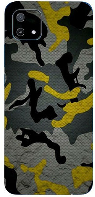 AsSkin Oppo A16e, oppo a16 e Mobile Skin(Ultra Super MILITARY YELLOW CAMOUFLAGE Skin With High Matte Finish..)