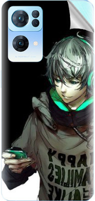 tiddler Oppo Reno7 Pro 5G Mobile Skin(Black)