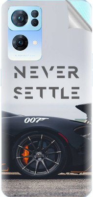 Snooky Oppo Reno7 Pro 5G Mobile Skin(Grey)