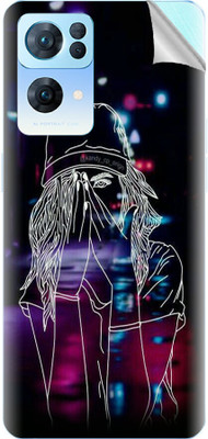 tiddler Oppo Reno7 Pro 5G Mobile Skin(Multicolor)