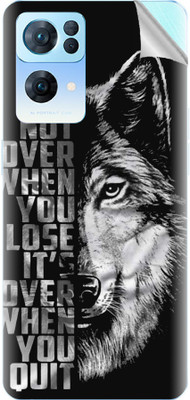 Snooky Oppo Reno7 Pro 5G Mobile Skin(Black)