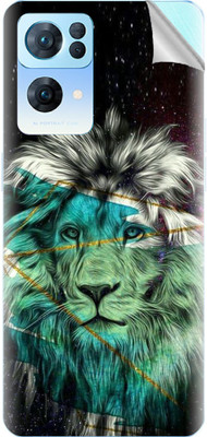 Snooky Oppo Reno7 Pro 5G Mobile Skin(Black)