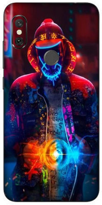 Toppings Mi Redmi Note 6 Pro Mobile Skin(Multicolor)