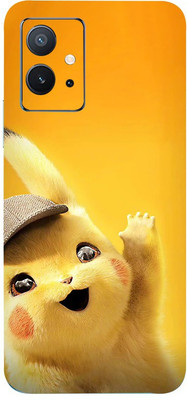 AsSkin Vivo iqooZ6 5g Mobile Skin(Ultra Super Baby Pikachu With High Gloss Finish).)