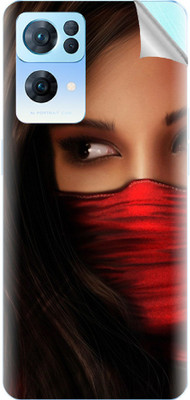 tiddler Oppo Reno7 Pro 5G Mobile Skin(Red)