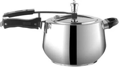 VINOD 5 L Inner Lid Induction Bottom Pressure Cooker(Stainless Steel)