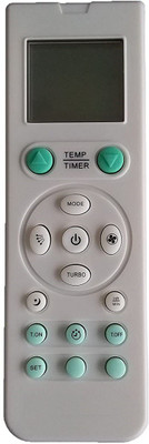 LipiWorld 102 AC Remote Control Compatible for  Lloyd AC Remote Controller(Grey/White)