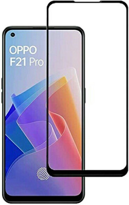 LVX Edge To Edge Tempered Glass for Oppo F21 Pro(Pack of 1)