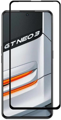 ISAAK Edge To Edge Tempered Glass for Realme GT Neo3 5G Edge to Edge, Full Glue, 11D Tempered Glass(Pack of 1)