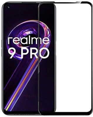 LVX Edge To Edge Tempered Glass for Realme 9 pro(Pack of 1)